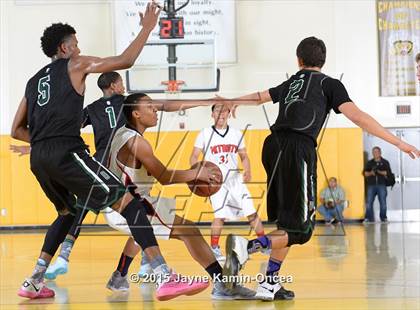 Thumbnail 3 in Hesperia Christian vs. Orangewood Academy (CIF SS D6 Final) photogallery.