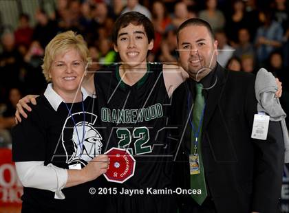Thumbnail 2 in Hesperia Christian vs. Orangewood Academy (CIF SS D6 Final) photogallery.
