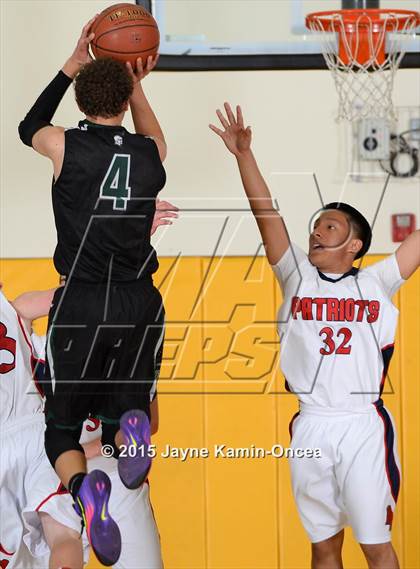 Thumbnail 2 in Hesperia Christian vs. Orangewood Academy (CIF SS D6 Final) photogallery.