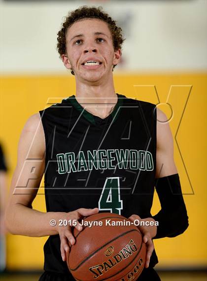 Thumbnail 1 in Hesperia Christian vs. Orangewood Academy (CIF SS D6 Final) photogallery.