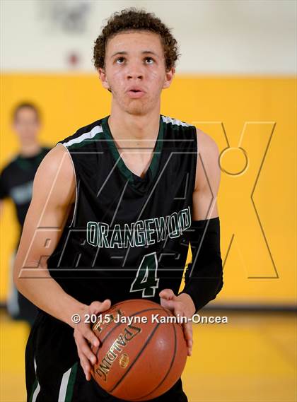 Thumbnail 1 in Hesperia Christian vs. Orangewood Academy (CIF SS D6 Final) photogallery.