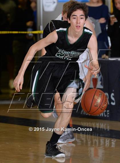 Thumbnail 2 in Hesperia Christian vs. Orangewood Academy (CIF SS D6 Final) photogallery.
