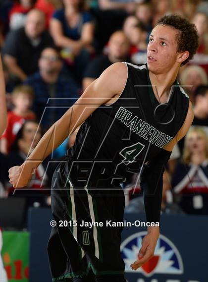 Thumbnail 2 in Hesperia Christian vs. Orangewood Academy (CIF SS D6 Final) photogallery.