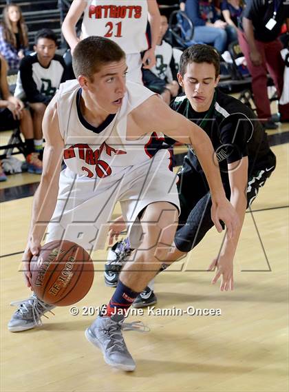 Thumbnail 2 in Hesperia Christian vs. Orangewood Academy (CIF SS D6 Final) photogallery.