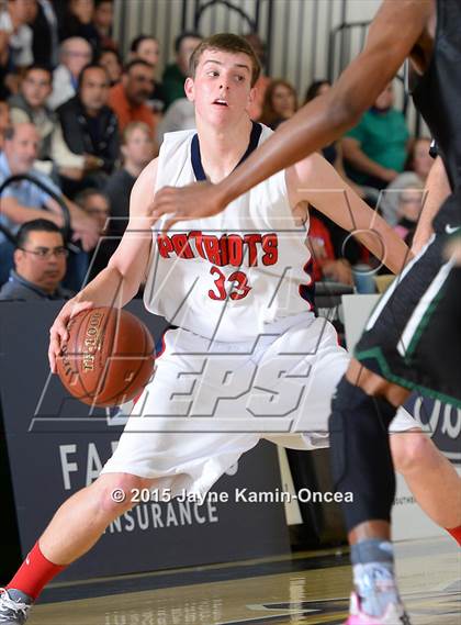 Thumbnail 1 in Hesperia Christian vs. Orangewood Academy (CIF SS D6 Final) photogallery.