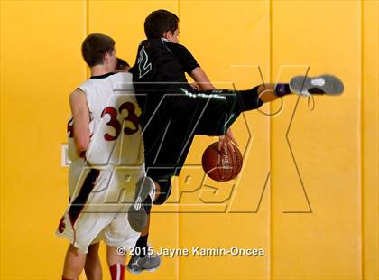 Thumbnail 1 in Hesperia Christian vs. Orangewood Academy (CIF SS D6 Final) photogallery.