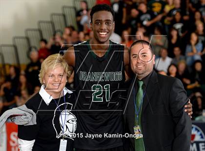 Thumbnail 2 in Hesperia Christian vs. Orangewood Academy (CIF SS D6 Final) photogallery.