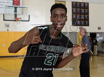 Thumbnail 2 in Hesperia Christian vs. Orangewood Academy (CIF SS D6 Final) photogallery.