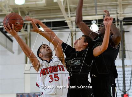 Thumbnail 1 in Hesperia Christian vs. Orangewood Academy (CIF SS D6 Final) photogallery.