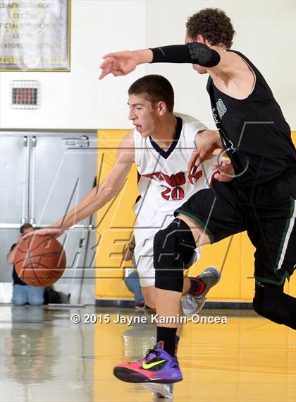 Thumbnail 3 in Hesperia Christian vs. Orangewood Academy (CIF SS D6 Final) photogallery.