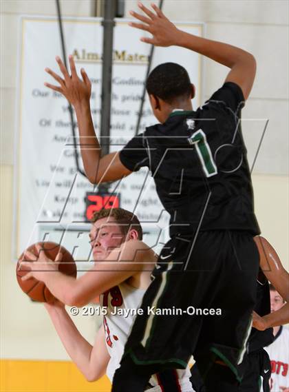 Thumbnail 2 in Hesperia Christian vs. Orangewood Academy (CIF SS D6 Final) photogallery.