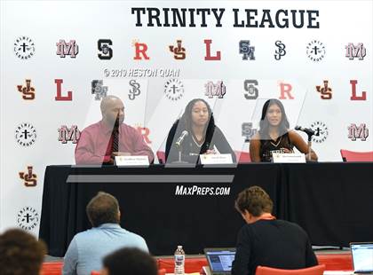 Thumbnail 1 in Trinity League Media Day - JSerra Catholic photogallery.