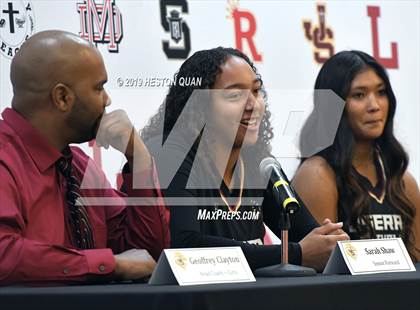 Thumbnail 2 in Trinity League Media Day - JSerra Catholic photogallery.