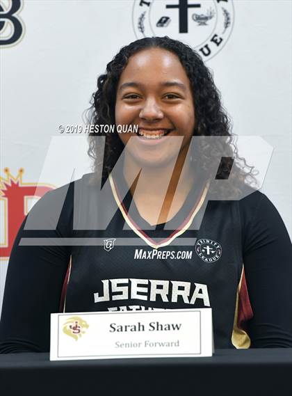 Thumbnail 1 in Trinity League Media Day - JSerra Catholic photogallery.