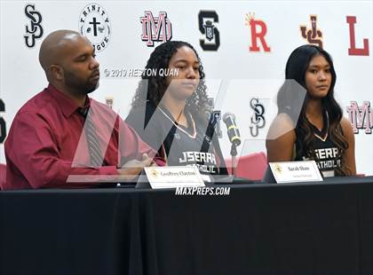 Thumbnail 2 in Trinity League Media Day - JSerra Catholic photogallery.