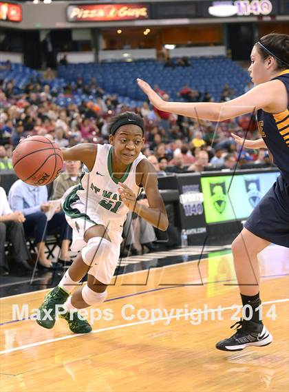 Thumbnail 1 in Oak Ridge vs. St. Mary's (CIF SJS D1 Final) photogallery.