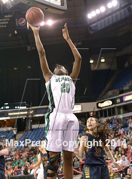 Thumbnail 3 in Oak Ridge vs. St. Mary's (CIF SJS D1 Final) photogallery.