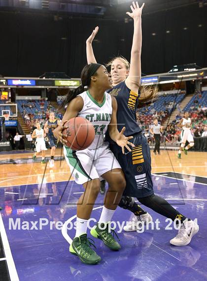Thumbnail 1 in Oak Ridge vs. St. Mary's (CIF SJS D1 Final) photogallery.