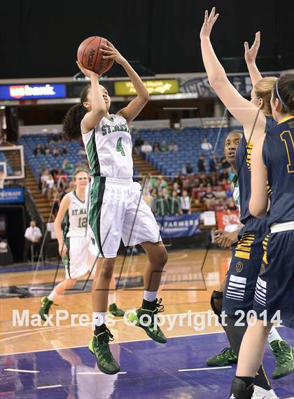 Thumbnail 1 in Oak Ridge vs. St. Mary's (CIF SJS D1 Final) photogallery.