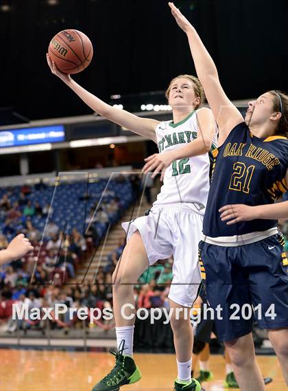 Thumbnail 2 in Oak Ridge vs. St. Mary's (CIF SJS D1 Final) photogallery.