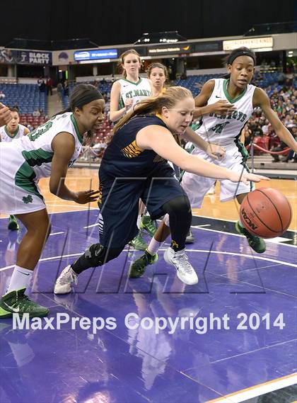 Thumbnail 3 in Oak Ridge vs. St. Mary's (CIF SJS D1 Final) photogallery.