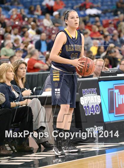 Thumbnail 1 in Oak Ridge vs. St. Mary's (CIF SJS D1 Final) photogallery.