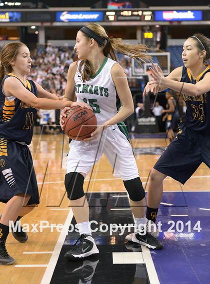 Thumbnail 3 in Oak Ridge vs. St. Mary's (CIF SJS D1 Final) photogallery.