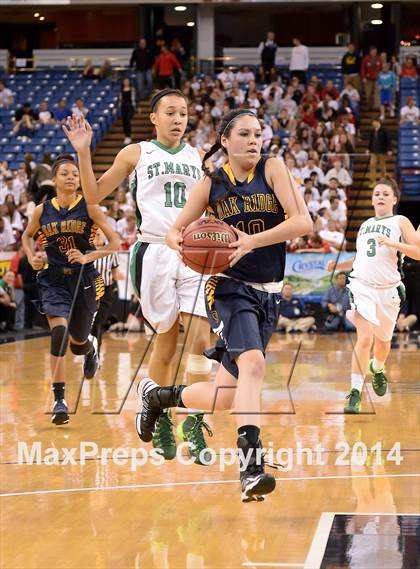 Thumbnail 1 in Oak Ridge vs. St. Mary's (CIF SJS D1 Final) photogallery.
