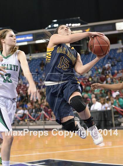 Thumbnail 1 in Oak Ridge vs. St. Mary's (CIF SJS D1 Final) photogallery.