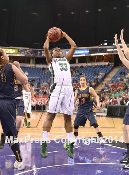 Thumbnail 3 in Oak Ridge vs. St. Mary's (CIF SJS D1 Final) photogallery.