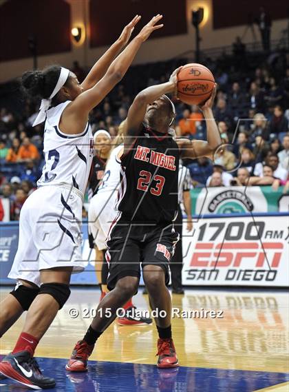 Thumbnail 1 in Mount Miguel Vs Horizon Christian Academy (CIF SDS D1 Final) photogallery.