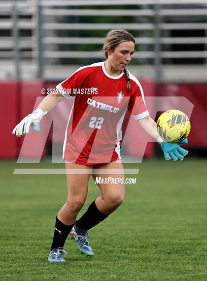 Thumbnail 3 in T.C. Roberson @ Charlotte Catholic (NCHSAA 4A Round 2) photogallery.