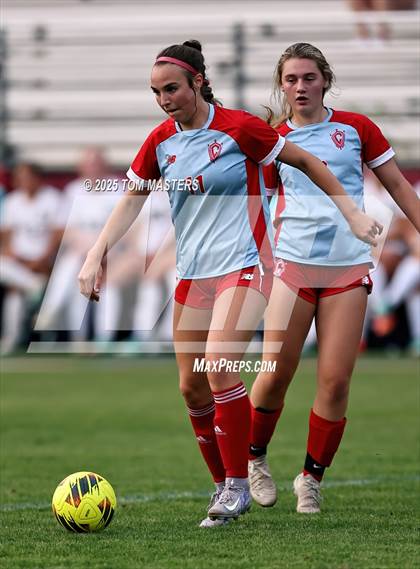 Thumbnail 2 in T.C. Roberson @ Charlotte Catholic (NCHSAA 4A Round 2) photogallery.