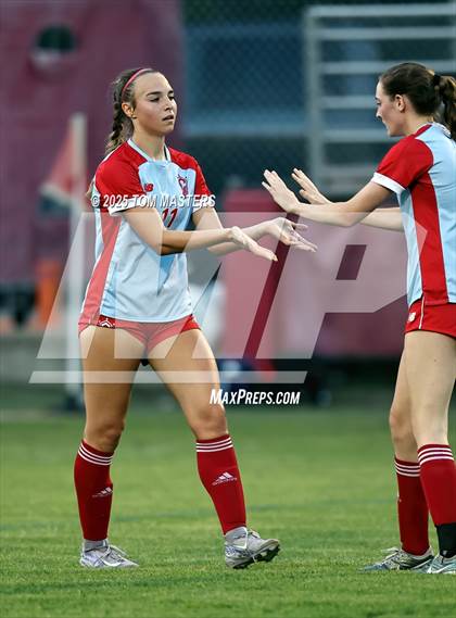 Thumbnail 2 in T.C. Roberson @ Charlotte Catholic (NCHSAA 4A Round 2) photogallery.