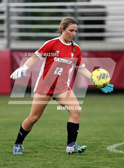 Thumbnail 1 in T.C. Roberson @ Charlotte Catholic (NCHSAA 4A Round 2) photogallery.