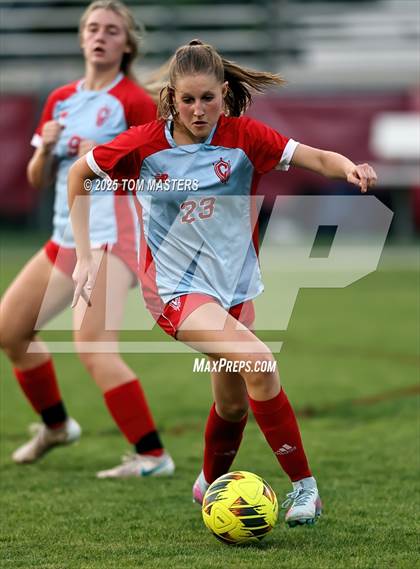 Thumbnail 3 in T.C. Roberson @ Charlotte Catholic (NCHSAA 4A Round 2) photogallery.