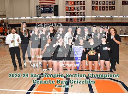 Thumbnail 2 in Roseville vs. Granite Bay (CIF SJS D2 Final) photogallery.