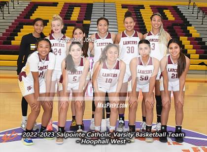 Thumbnail 2 in Millennium vs. Salpointe Catholic (Hoophall West) photogallery.
