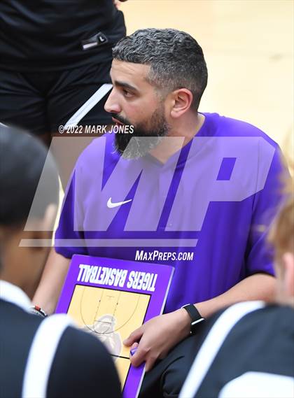 Thumbnail 1 in Millennium vs. Salpointe Catholic (Hoophall West) photogallery.