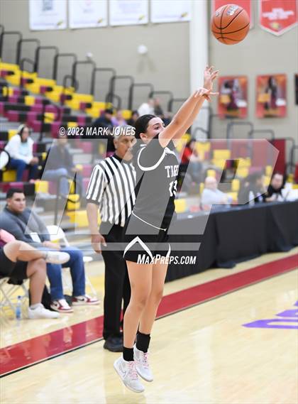 Thumbnail 1 in Millennium vs. Salpointe Catholic (Hoophall West) photogallery.