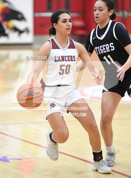 Thumbnail 2 in Millennium vs. Salpointe Catholic (Hoophall West) photogallery.