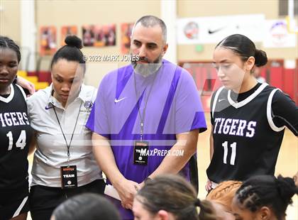 Thumbnail 2 in Millennium vs. Salpointe Catholic (Hoophall West) photogallery.