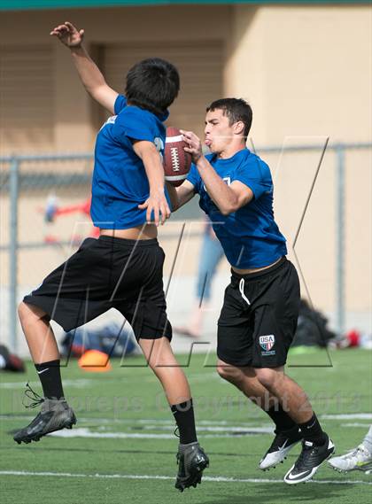 Thumbnail 1 in USA Football Regional Try-Outs (San Diego - Day 2) photogallery.