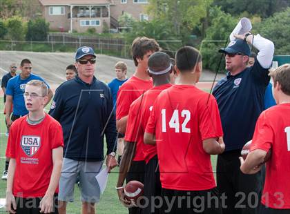 Thumbnail 2 in USA Football Regional Try-Outs (San Diego - Day 2) photogallery.
