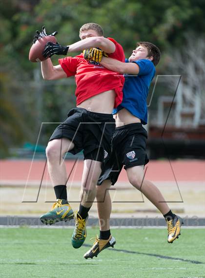 Thumbnail 2 in USA Football Regional Try-Outs (San Diego - Day 2) photogallery.