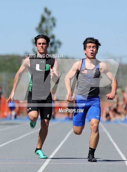 Thumbnail 3 in 29th Annual Trabuco Hills Invitational (100 Meter Dash) photogallery.