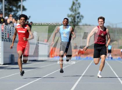 Thumbnail 2 in 29th Annual Trabuco Hills Invitational (100 Meter Dash) photogallery.