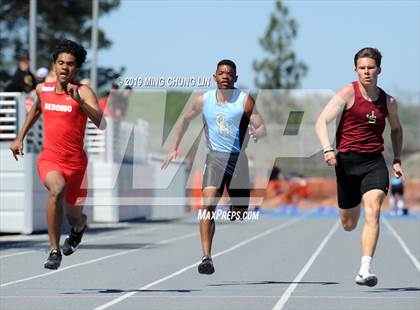 Thumbnail 1 in 29th Annual Trabuco Hills Invitational (100 Meter Dash) photogallery.