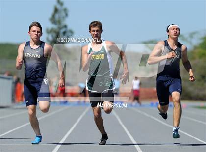Thumbnail 2 in 29th Annual Trabuco Hills Invitational (100 Meter Dash) photogallery.