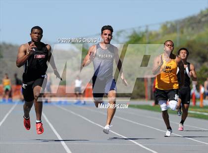 Thumbnail 1 in 29th Annual Trabuco Hills Invitational (100 Meter Dash) photogallery.